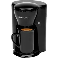 CLATRONIC Filterkaffeemaschine KA 3356, inkl. Keramiktasse, Ideal für unterwegs