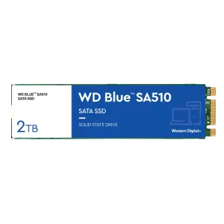 Western Digital WD Blue SA510 SSD 2TB | wds200t3b0b | M.2 2280 / B-M-Key / SATA 6Gb/s