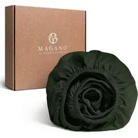 MAGANO Spannbettlaken Premium Bettlaken, Gummizug: rundum, Ultra weich, Knitterarm, Hypoallergen