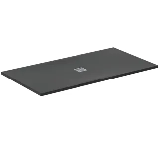 Ideal Standard Rechteck-Duschwanne Ultra Flat S + 1700x900mm Ablauf zentriert Schiefer, T5616FV T5616FV