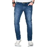 Alessandro Salvarini Slim-fit-Jeans ASCatania mit used look Effekt und mit 2% Elasthan