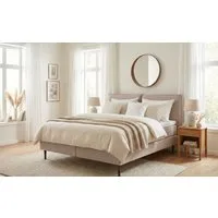 LeGer Home by Lena Gercke Bett ERIK Boxbett mit Bonnell-/Taschen-Federkernmatratze, Breite 160/180cm, wahlweise Härtegrad der Matratze H2/H3/H4, Polsterbett mit/ohne Topper