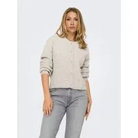 JDY Strickjacke JDYLUMI LIFE L/S BUTTON CARDIGA KNT NOOS Materialmix
