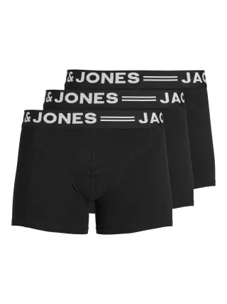 JACK&JONES - SENSE TRUNKS 3-PACK NOOS Black - Gr. - XL