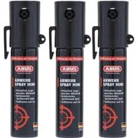 ABUS Tierabwehrspray ABUS SDS80 Mini Abwehrspray, hochwirksames Pfefferspray, verschd. Sets