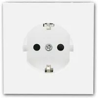 McPower Unterputz-Steckdose Steckdose SHALLOW weiß 250V~/16A, UP, ohne Rahmen