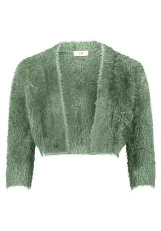 VM by Vera Mont - Strickbolero foggy green - Gr. - S
