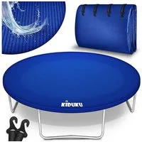 KIDUKU Trampolin-Abdeckplane Trampolin Regenabdeckung 244 - 427 cm, Wetterschutzplane