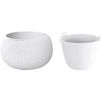 Prosperplast Pflanzkübel Splofy Bowl, ØxH: 37x21 cm