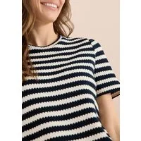 CECIL Strickpullover mit Streifen Muster