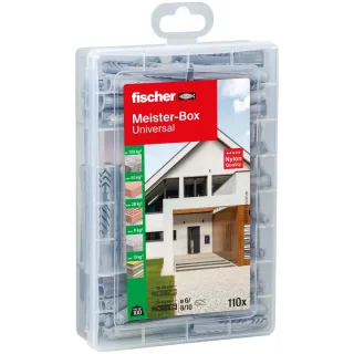 Fischer Dübelsortiment Meister-Box Universal (110 Teile) - 513893