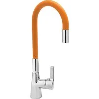 TRIZERATOP Küchenarmatur Küchenarmatur Flexible, orange, Wasserhahn, Spültischarmatur (Küchenarmatur Flexible, orange, Wasserhahn, Spültischarmatur, Küchenarmatur Flexible, orange, Wasserhahn, Spültischarmatur)