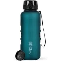 720°DGREE Trinkflasche Trinkflasche uberBottle softTouch mit Sieb smaragd green 1,5l
