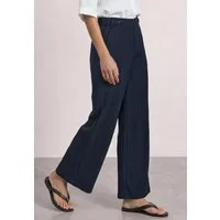 STREET ONE Stoffhose mit Crinkle Crash Struktur