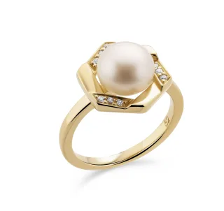 Orphelia Damen-Ring Sterling-Silber 925 – Gold ZR-7469/G