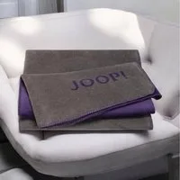Wohndecke Uni-Doubleface Schiefer - Violett, JOOP!
