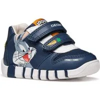 Geox B IUPIDOO BOY Klettschuh Freizeitschuh mit Bugs Bunny Motiv, Größenschablone zum Download