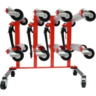 KS Tools performance Aufbewahrungsgestell mit vier mechanischen Rangierhilfen, 5-tlg - 160.1225
