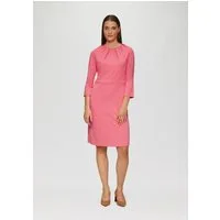 s.Oliver Minikleid Kleid Kleid aus Interlockjersey mit Raff-Details