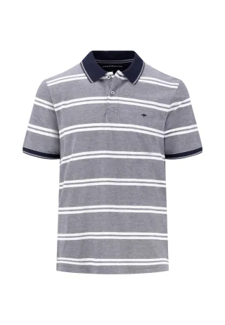 FYNCH-HATTON - Polo, 2-Tone, stripe navy - Gr. - XL