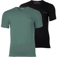 Emporio Armani T-Shirt Herren T-Shirt 2er Pack Baumwolle CORE LOGOBAND (Packung, 2er Pack)