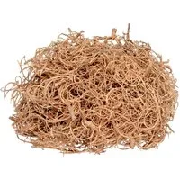 NaDeco Bastelnaturmaterial Curly Moos in Natur, Gewicht ca. 50g Deko-Moos