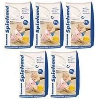 Hamann Mercatus GmbH Spielsand Hamann Mercatus Spielsand Classic 5 x 25 kg