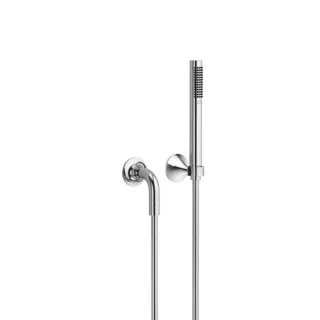 Dornbracht Vaia Schlauchbrausegarnitur 27808809-00 Einzelrosetten, mit Stabhandbrause, chrom