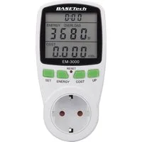 Basetech Energiekostenmessgerät Energiekostenmessgerät BT-1611632, Kostenprognose