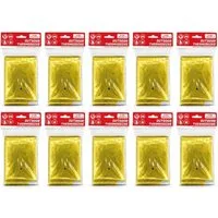HAC24 Erste-Hilfe-Set Rettungsdecke Gold/Silber Rettungsfolie Notfalldecke, (10 St), für Auto, Erste Hilfe, Camping & Outdoor