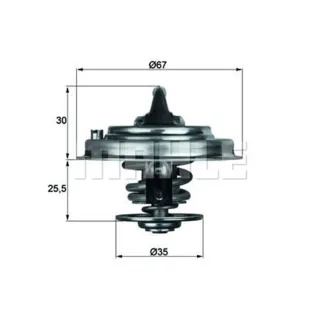 Behr Thermostat mit Dichtung Audi Skoda VW TX3071D