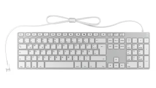 KeySonic KSK-8022BT (DE) | 60395 | Aluminium Tastatur - Bluetooth 3.0