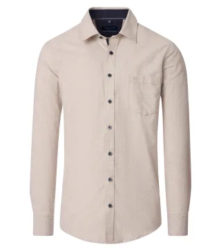 CASAMODA - Freizeithemd beige - Gr. - M