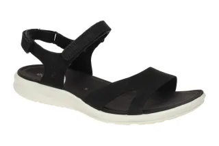 Ecco 82188302001 Damen Sandale Schwarz - CRUISE III Komfort Fu?bett