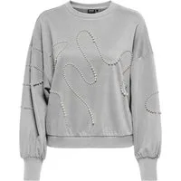 ONLY Sweatshirt ONLBROOK L/S PEARL DETAIL CS SWT