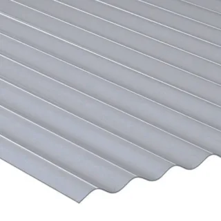 Aktionslichtplatte PVC | STRONG | Wellplatte | 76/18 | 1,2 mm | Breite 900 mm | anthrazit