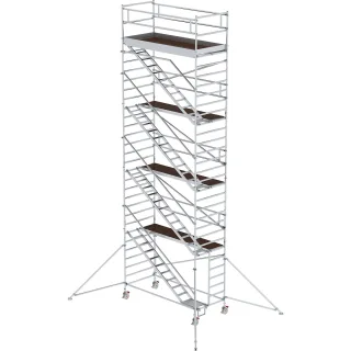Munk Rollgerüst 1,35 x 3,0 m mit Schrägaufstiegen & Ausleger - 167420