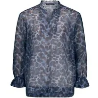 Betty Barclay Chiffonbluse Damen mit Animalprint