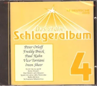 Das große Schlageralbum 4 (14 Deutsche Hits) (Peter Orloff Freddy Breck Paul Kuhn Vico Torriani a.m.m.)