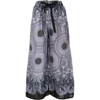 Guru-Shop Relaxhose Palazzohose, Schlaghose, Boho Sommerhose,.. alternative Bekleidung