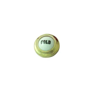 Kludi Porzellanmarkierung 7502245-00 Cold messing