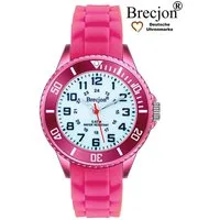 Brecjon Quarzuhr Kinder Armbanduhr glow in the dark 5ATM Silikon, kostenloser Versand