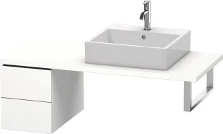 Duravit L-Cube Unterschrank für Konsole Weiß Supermatt 320x547x400 mm - LC583508484 LC583508484
