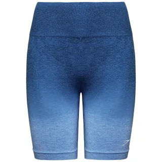 Gymshark adaptieren Ombre nahtlose Frauenblaue Shorts