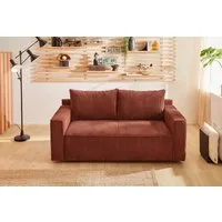 Jockenhöfer Gruppe Schlafsofa Ron, B: 185 cm, Liegefl. 82x200 cm, mit Bettfunktion & Bettkasten, Federkern