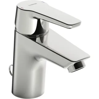 Hansa Waschtischarmatur Hansapolo 51412293 chrom, mit versenkbarer Kette