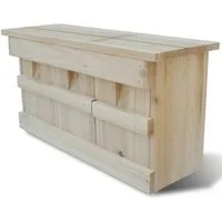 vidaXL Vogelhaus Spatzen-Nistkasten 44 x 15,5 x 21,5 cm