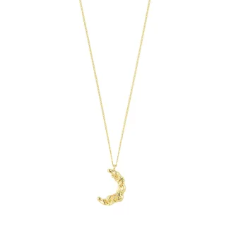 pilgrim - Recycelte Halskette - Moon gold - Gr. - OS
