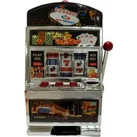 Mad Monkey Spardose Slotmaschinen Spielautomat als Spardose (inkl. Licht und Sound), Spardose im Slotmaschinen-Design