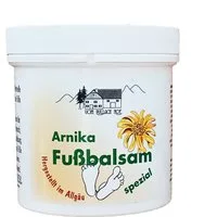 vom Pullach Hof Fußcreme Fuß BALSAM 250ml mit Arnika Fußbalsam Fußcreme Fußmassage Fußpflege 68, massage Creme Pflege Fußpflegebalsam Fußbalsam Creme Kampfer Menthol